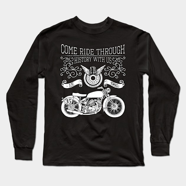 Motor club Long Sleeve T-Shirt by akawork280